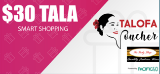ST$30 Talofa Voucher @Body Shop Samoa
